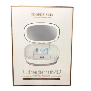 Trophy Ultraderm MD At-Home 3-in-1 Microdermabrasion Toning Pore Extraction NEW
